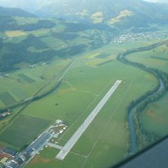 Flugwegposition um 03:01:09: Aufgenommen in der Nähe von Donnersbach, Österreich in 2016 Meter